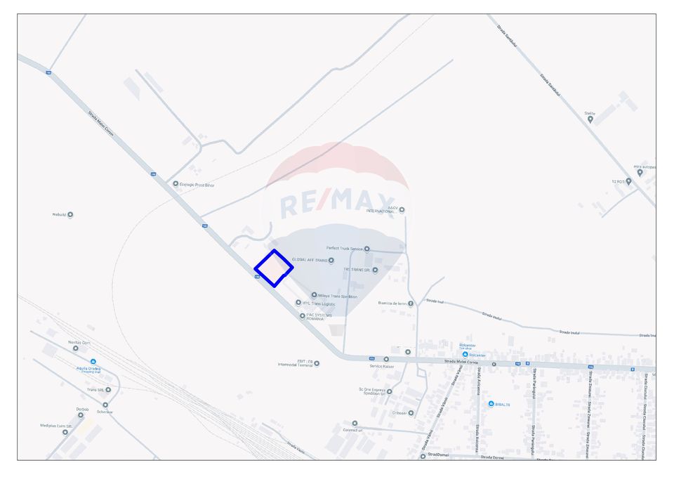 Land 5,887sqm Oradea / Strada Matei Corvin