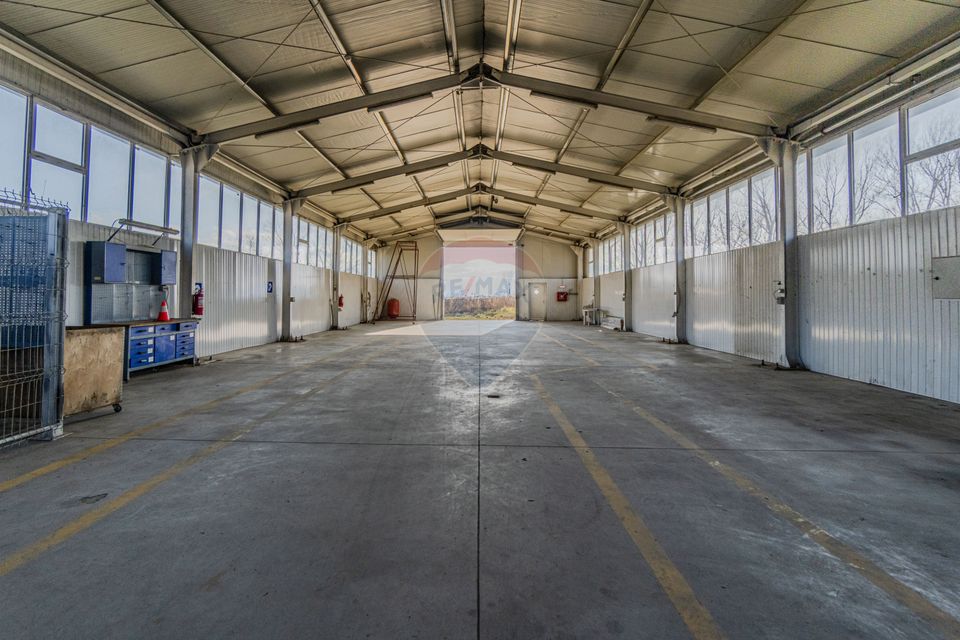 De închiriat spațiu pentru depozitare 300mp + curte 650mp Feldioara