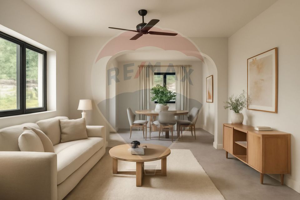 Casă de vânzare în Câmpulung la preț de apartament.