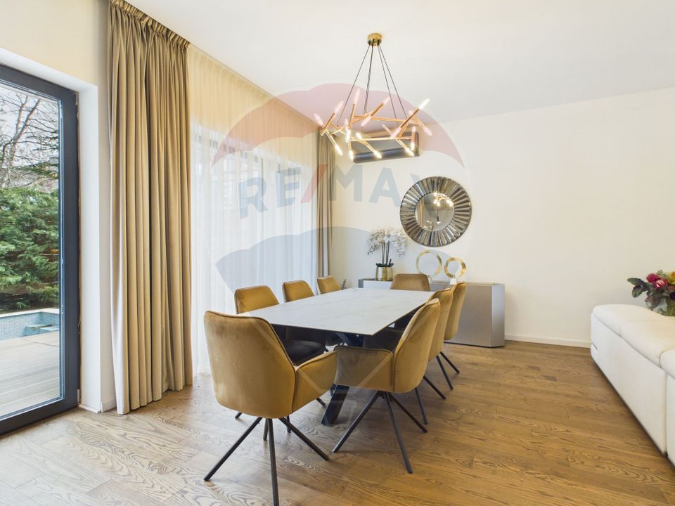 Vila eleganta cu piscina si terasa generoasa – zona Erou Iancu Nicolae