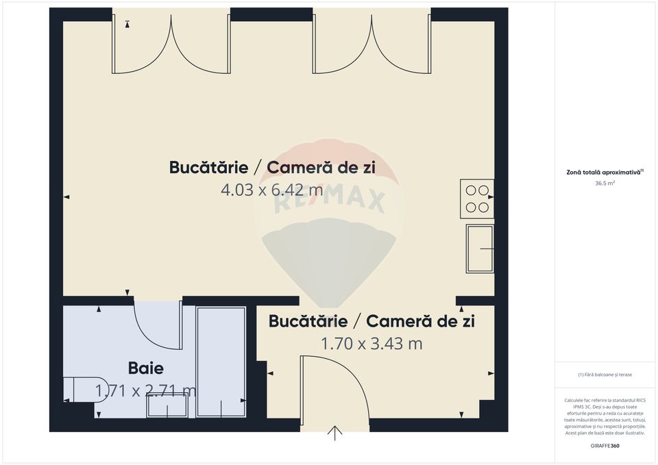 GARSONIERA DE VANZARE - H PIPERA LAKE