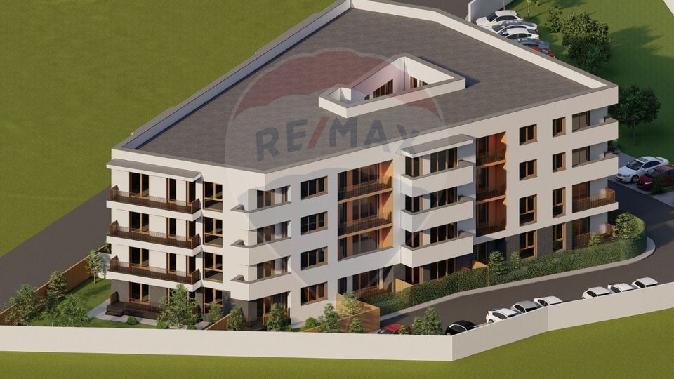 Apartament 2 camere de vanzare 70.42 mp + balcon 9.52mp