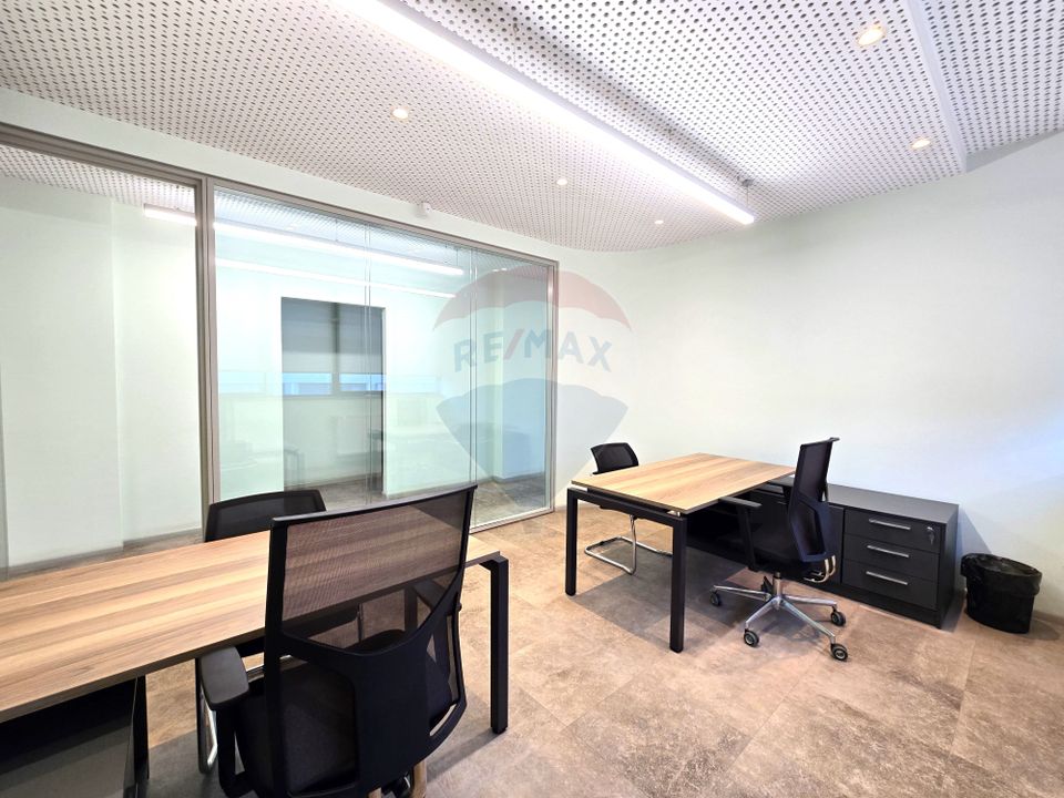 New Bucharest office space, equipped and equipped