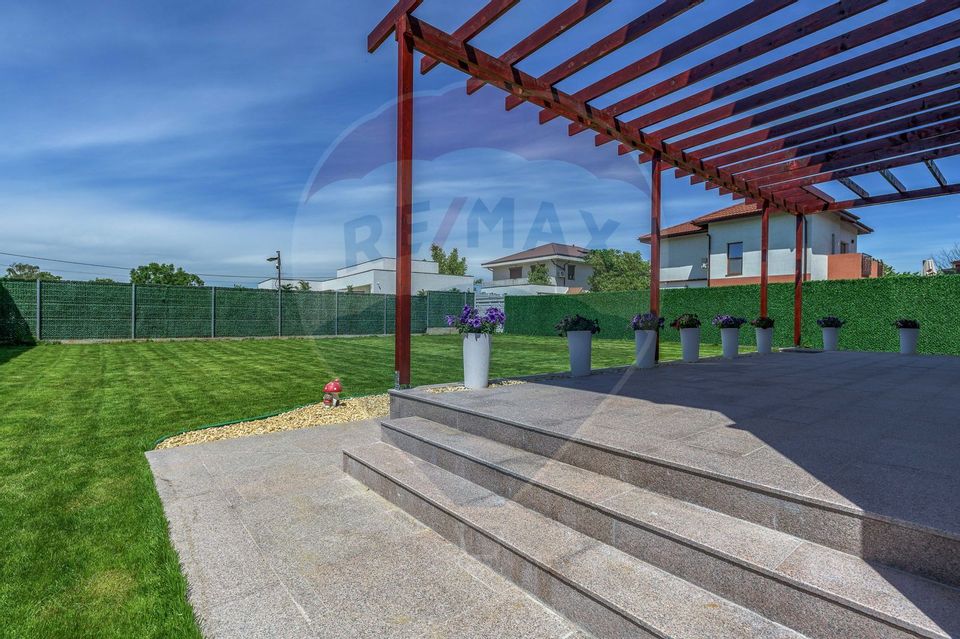 Vilă frumoasa cu 5 camere, 700 mp currte si pompa de caldura - Saftica