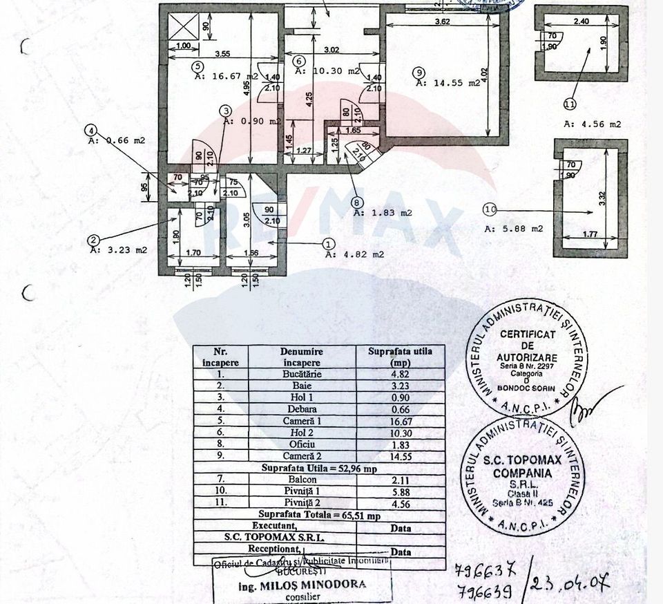3 room Apartment for sale, P-ta Unirii area