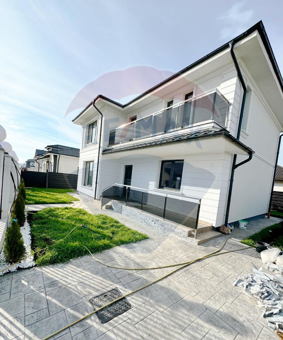 Buftea - Vilă nouă cu 5 camere, 3 băi, 141 mp utili, finisaje premium