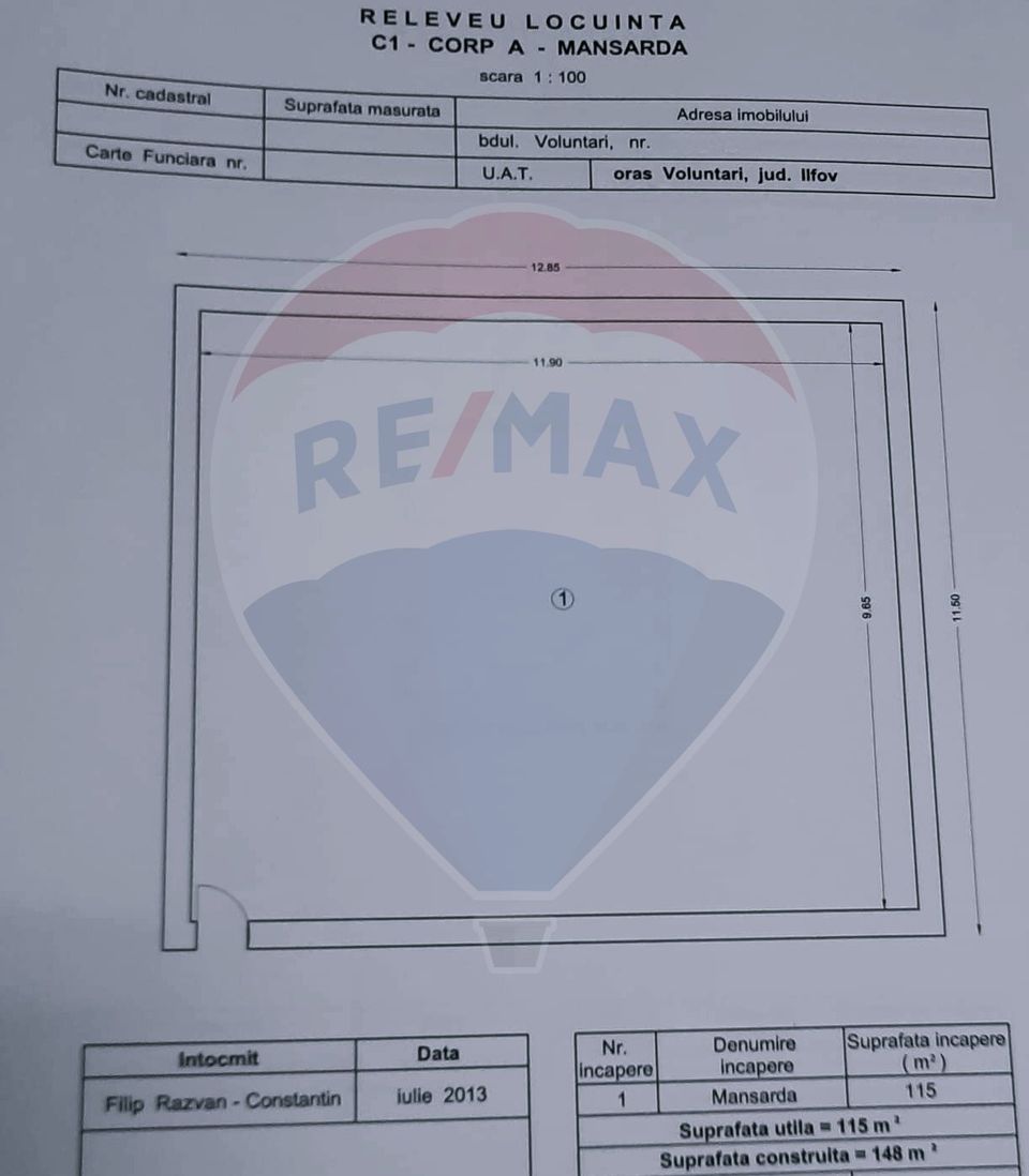 880sq.m Commercial Space for sale, Central area