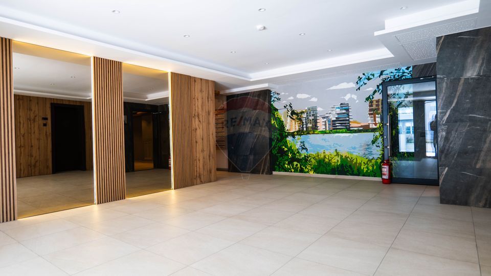 2 camere premium | TERASĂ 25 mp cu deck+vedere lac si pădure I parcare