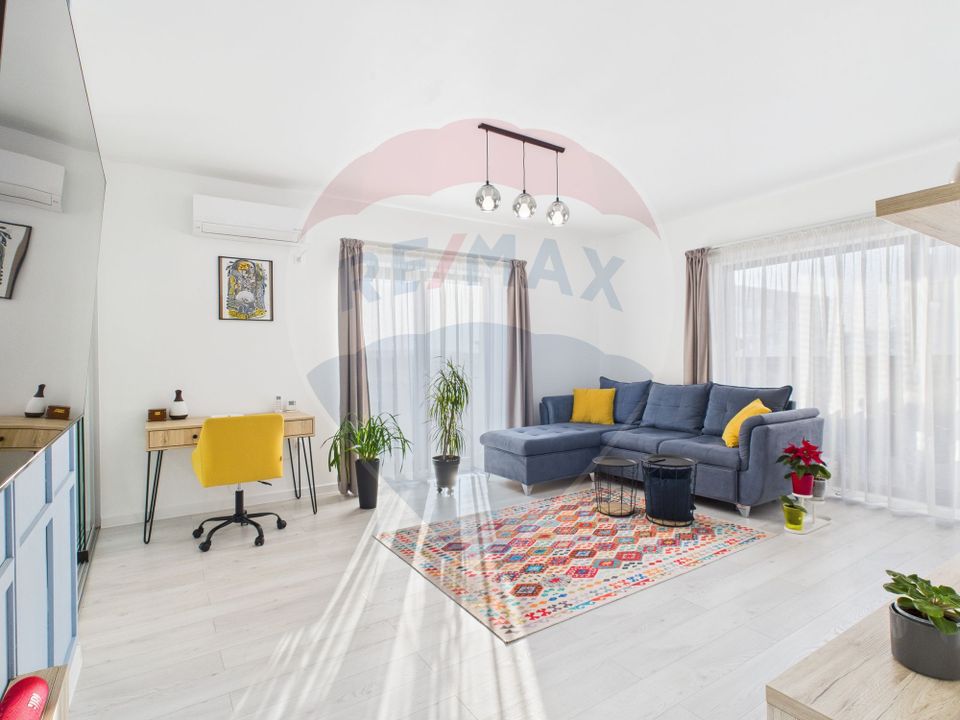 Bright, all-inclusive apartment, ready to move/rent, VAT included