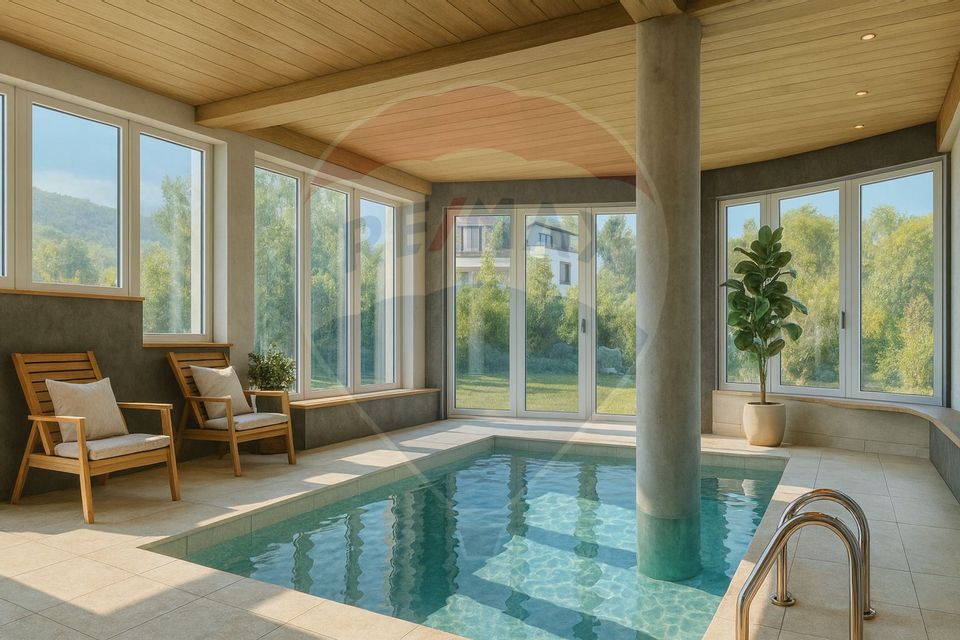 COMISION 0 | CASA LA GATA | TEREN 1322 MP | PISCINA | SAUNA | 5 TERASE