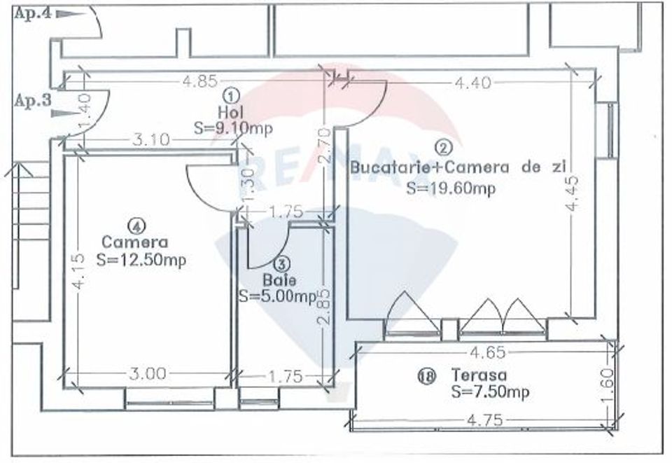 Apartament cu 2 camere de vânzare și parcare, bloc nou, zona Giroc