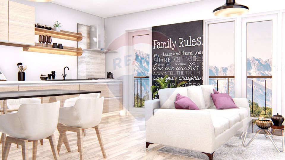 Mountain View Residence, apartament 3 camere