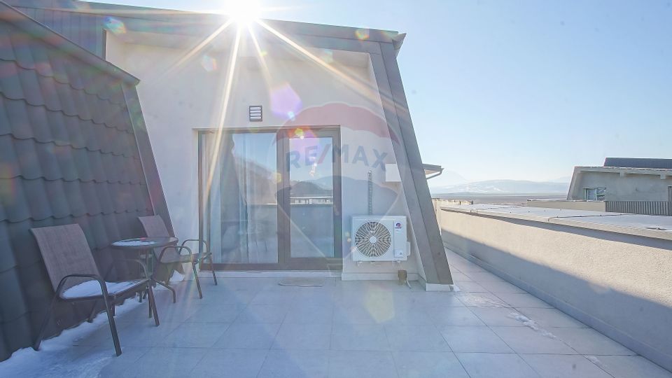 Apartament panoramic de închiriat în Râșnov– liniște, munți și apusuri