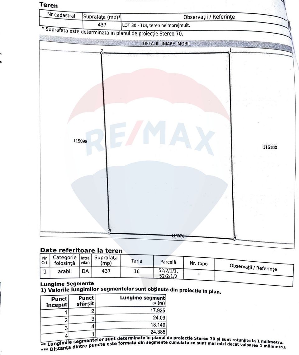 Vanzare Teren 437mp Ostratu Corbeanca / Strada Magnoliei