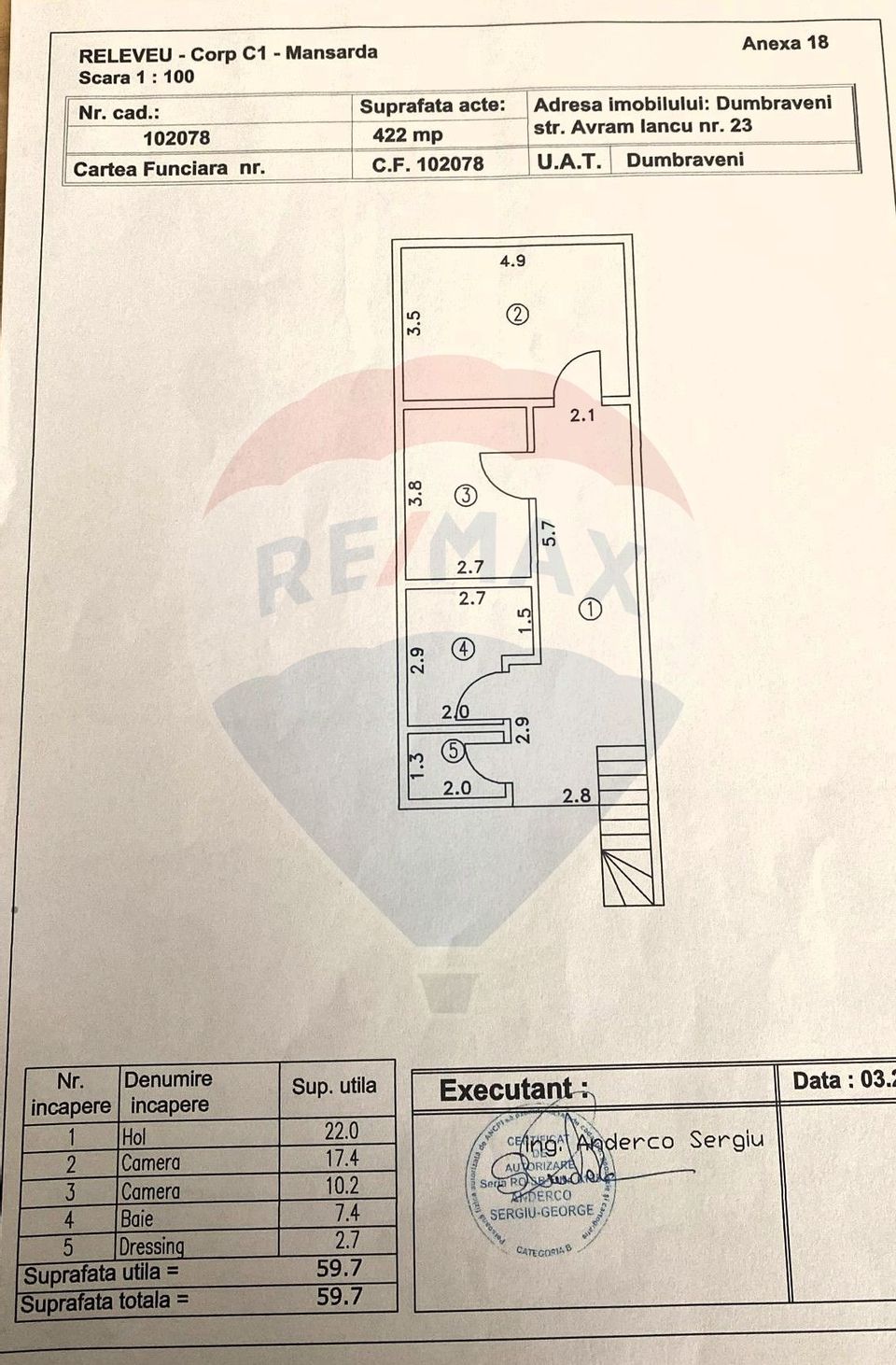 Casă unică, spațioasă, în zona centrală a orașului Dumbrăveni