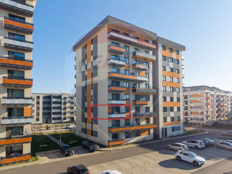 Apartament nou mobilat utilat  + parcare in Tractorul