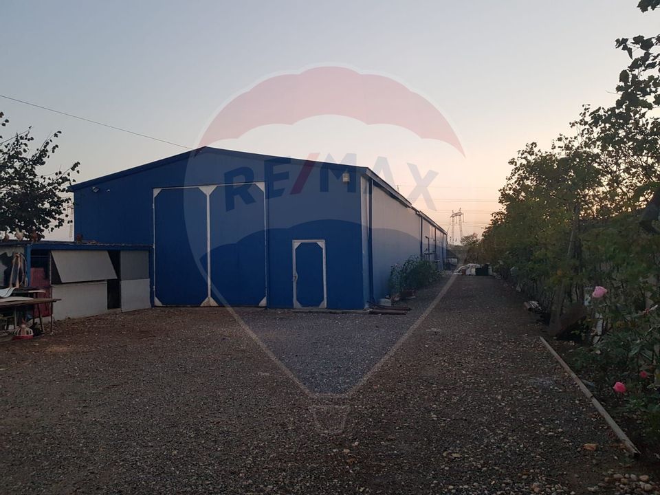 Industrial space of 523sqm for sale in Jilava - land 4603sqm