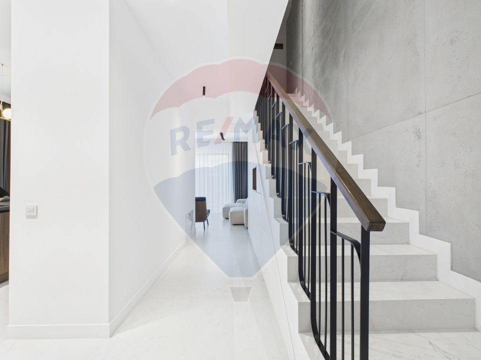 Vila mobilata si utilata complet in Corbeanca / ansamblu cu piscina