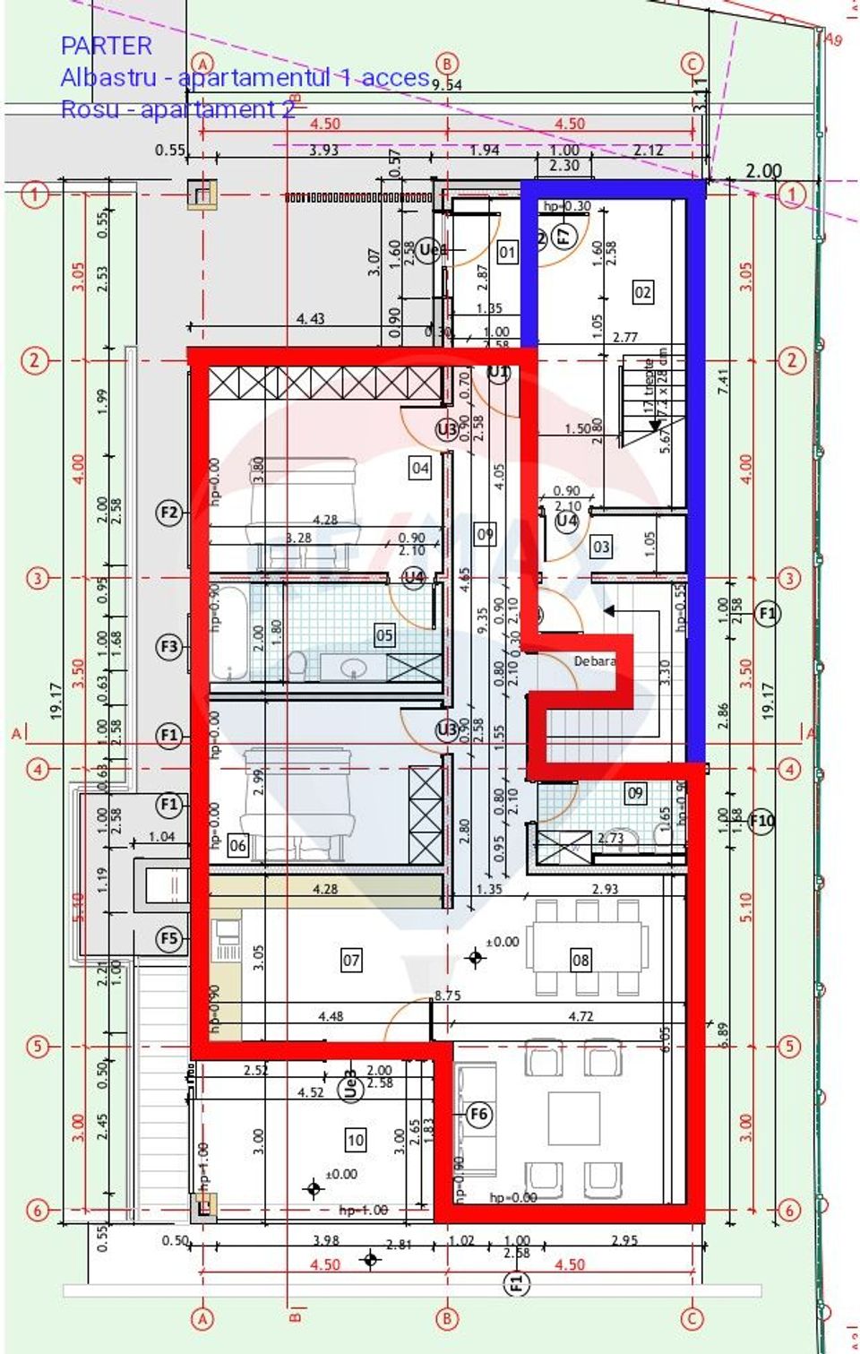 Teren intravilan cu autorizație de construire | Feleacu | 953 mp