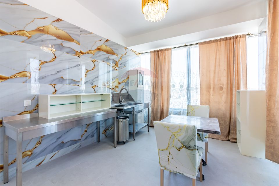 Investment building: polyclinic, senior living & catering-Giulesti