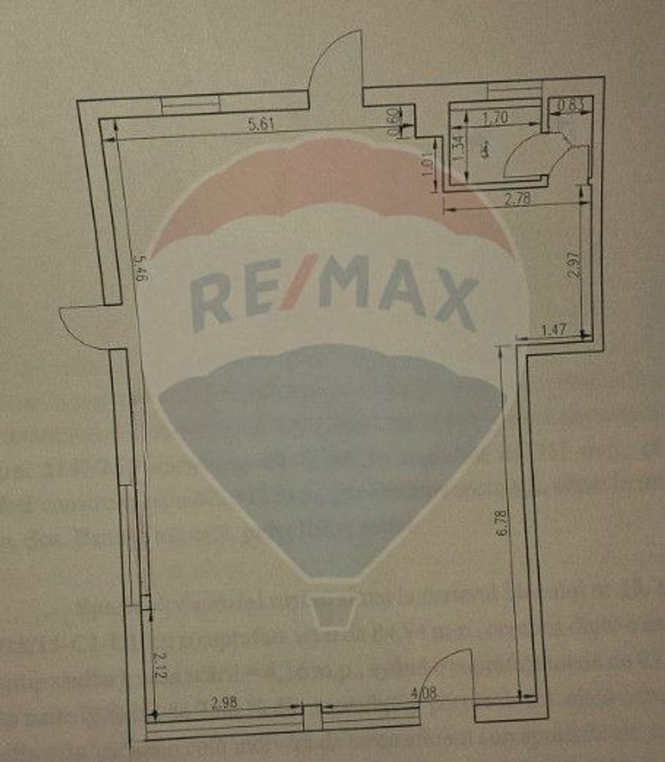 Spațiu comercial de închiriat- 120mp în Chitila cu vad excelent