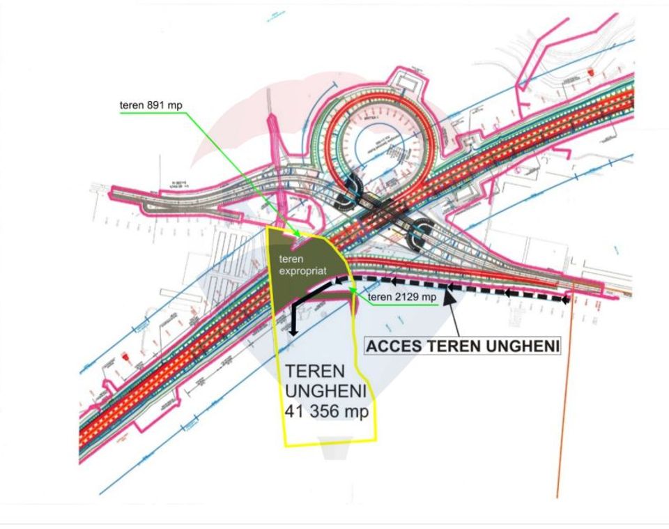 For SALE Agricultural land 41.356sqm Targu Mures / DJ DJ151D