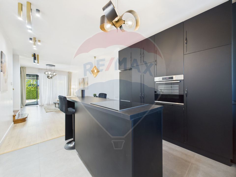 De inchiriat | Casa moderna cu 3 dormitoare si curte | Pipera