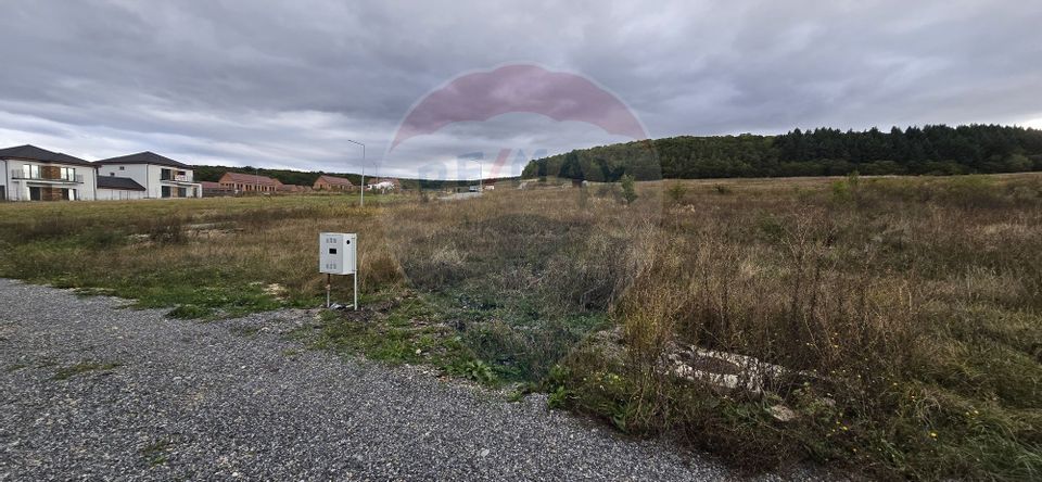 Teren cu autorizatie de constructie Chinteni