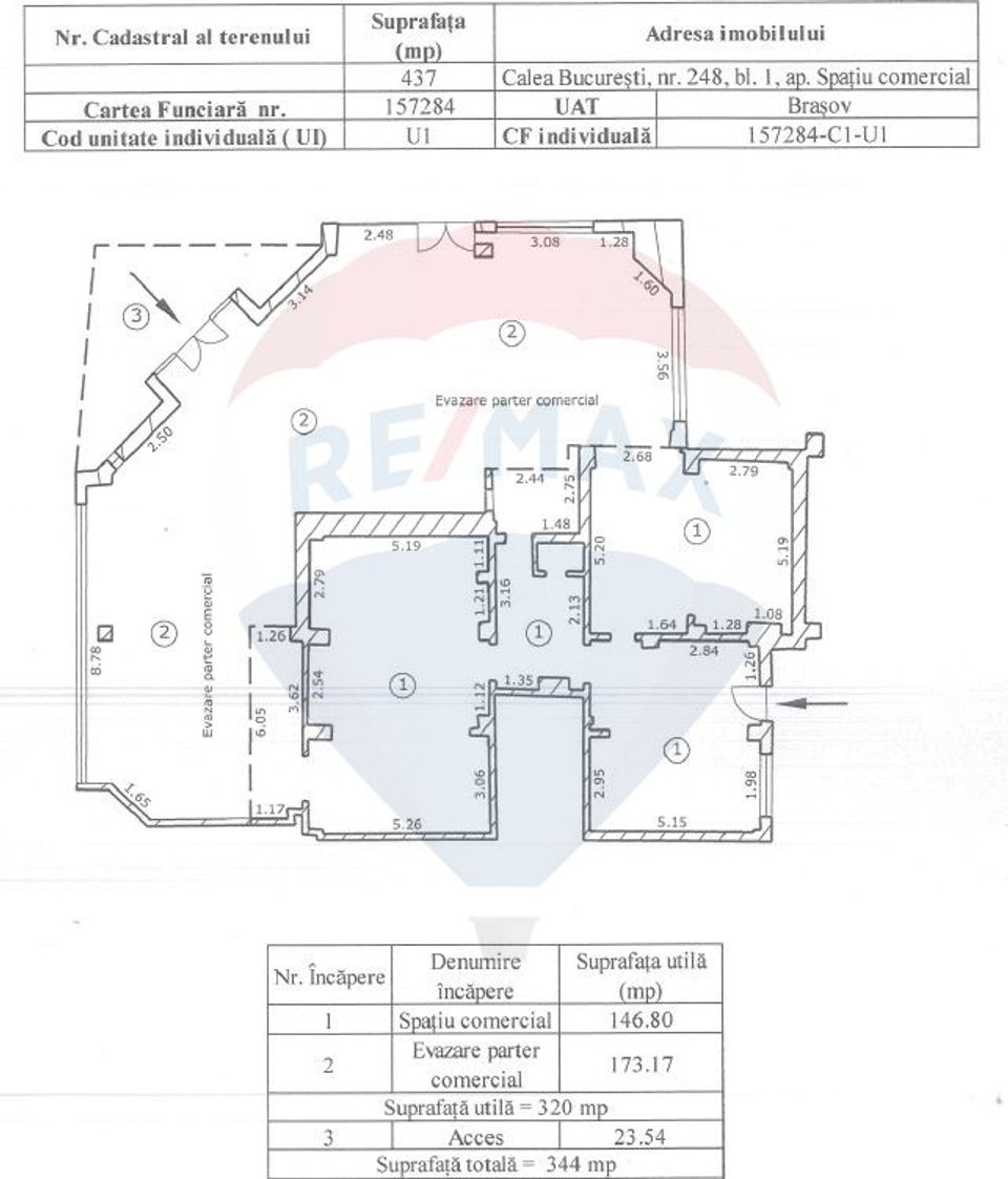 320sq.m Commercial Space for sale, Darste area