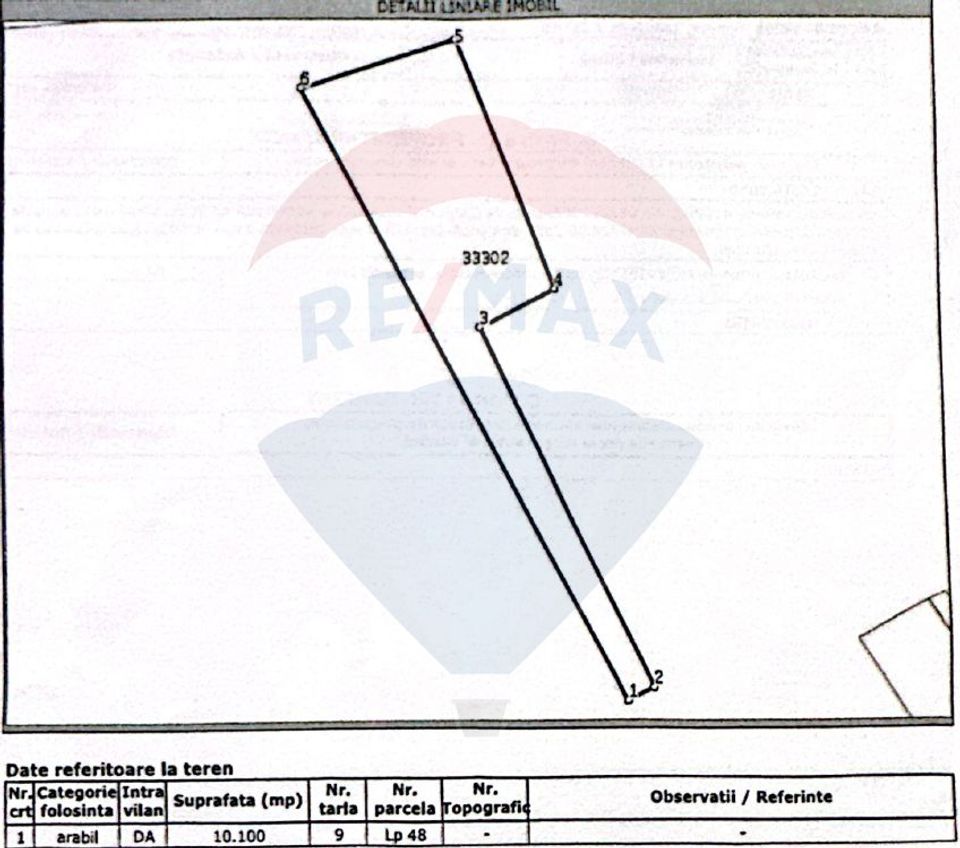 Land for sale Valea poplars locality opening to E70