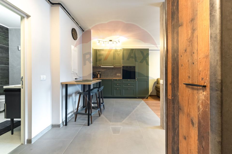 Studio de închiriat | 41,5 mp utili | Mobilat lux