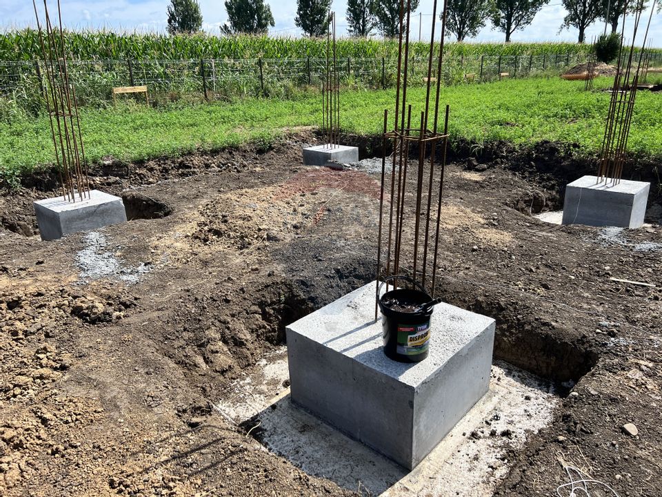 Land 625sqm with foundation 118 sqm | Irish Green | Stefanestii de Jos