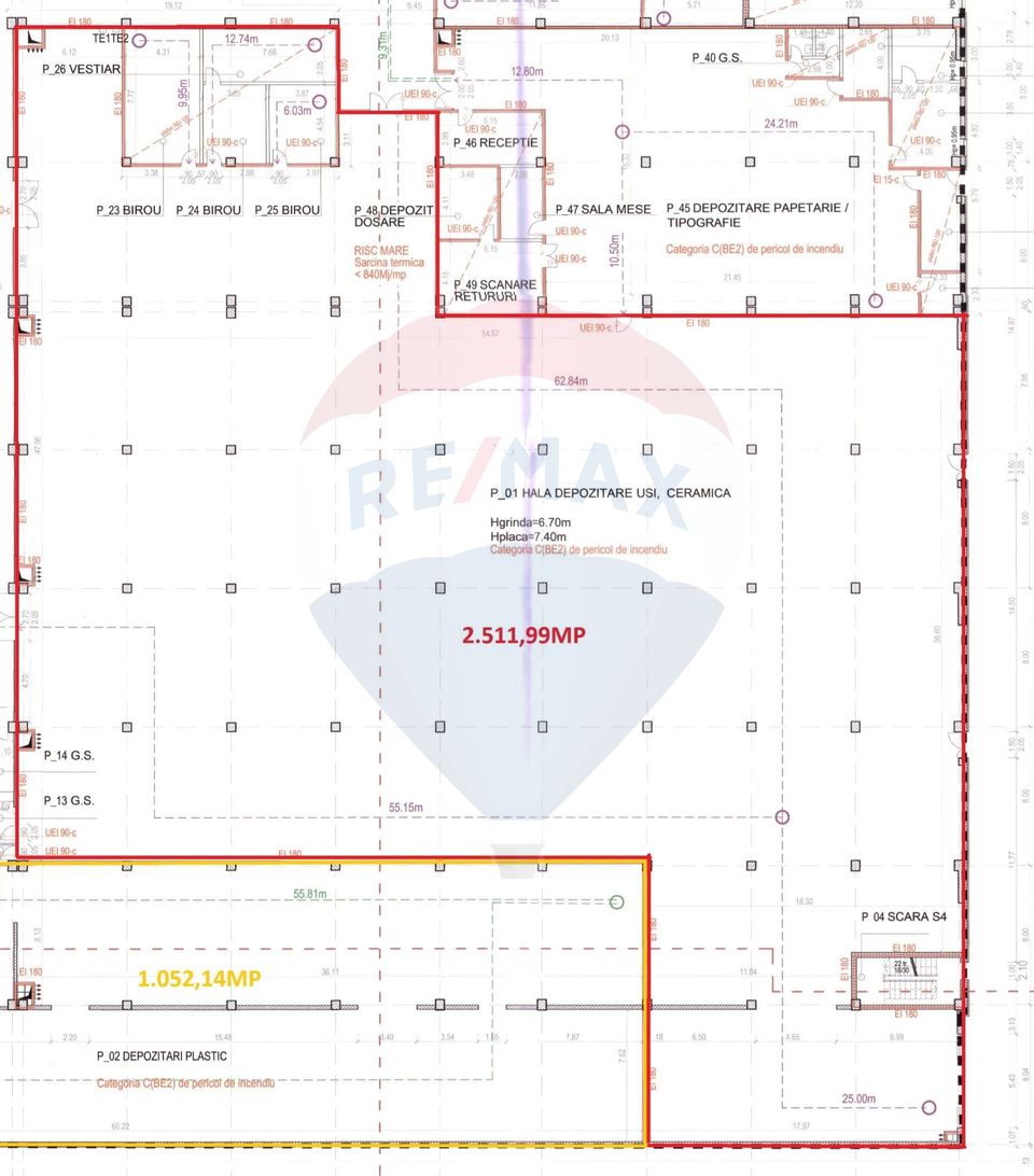 2,511sq.m Industrial Space for rent, Timisoara area