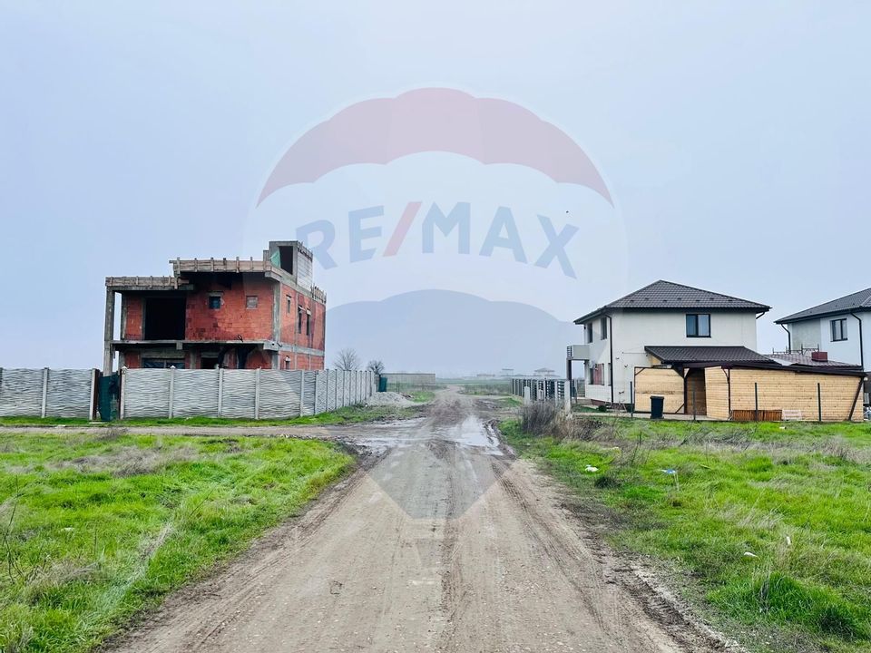 Teren Intravilan 519mp, P+1E+M, zona in dezvoltare - Vidra, Ilfov