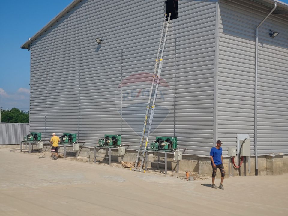 Depozit frigorific de 216 mp cu 4 celule, Șcheia, Suceava