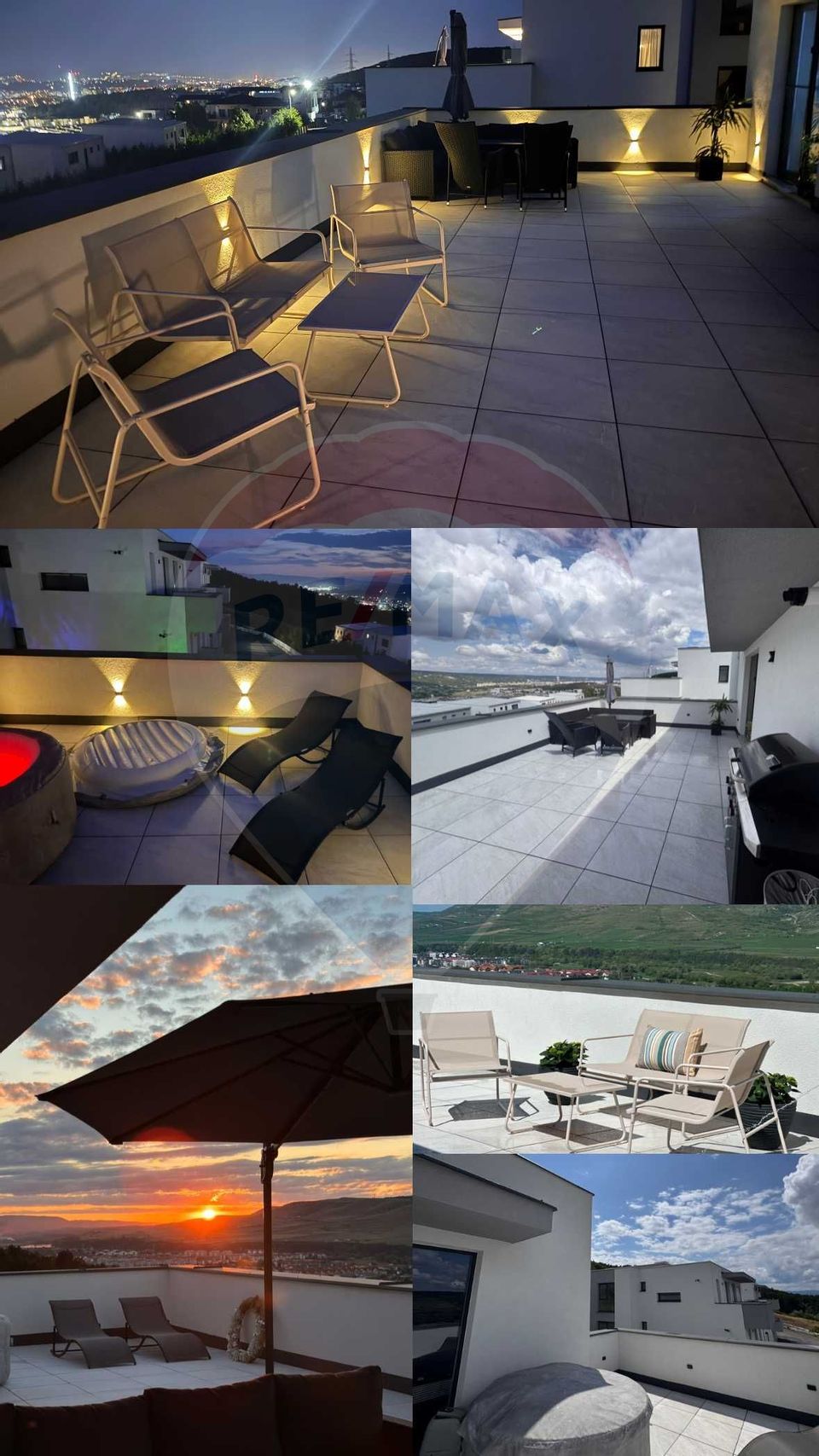 COM 0 Apartament ultrafinisat de lux cu terasă panoramică, zona Vivo