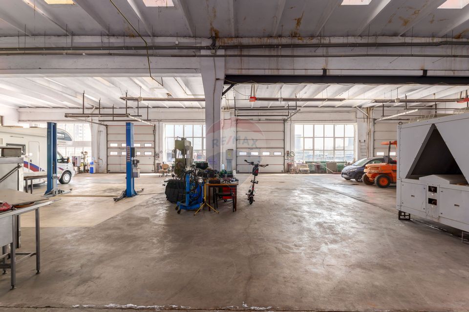Spațiu Industrial & Comercial – 11735 mp, Hala 2900 mp, Birouri 727 mp