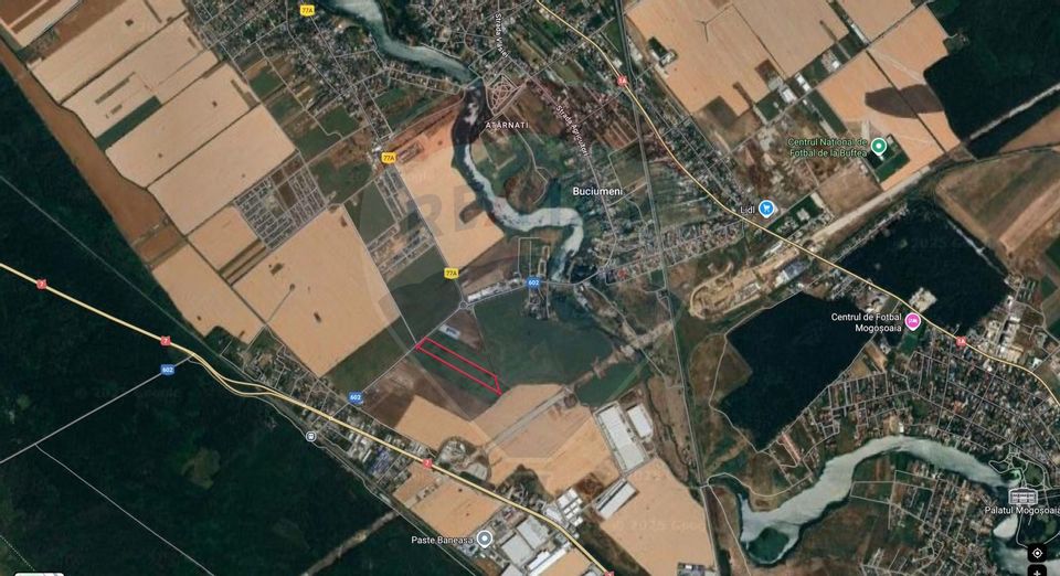 Land 26,243sqm Buftea / Strada Milano