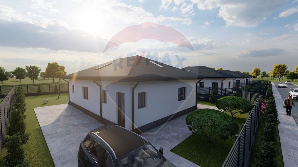 De Vânzare Casă nouă 4 camere 573 mp teren Baldana Dâmbovița