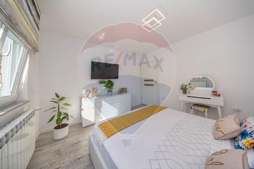 Apartament decomandat, mobilat si utilat lux,  Racadau!