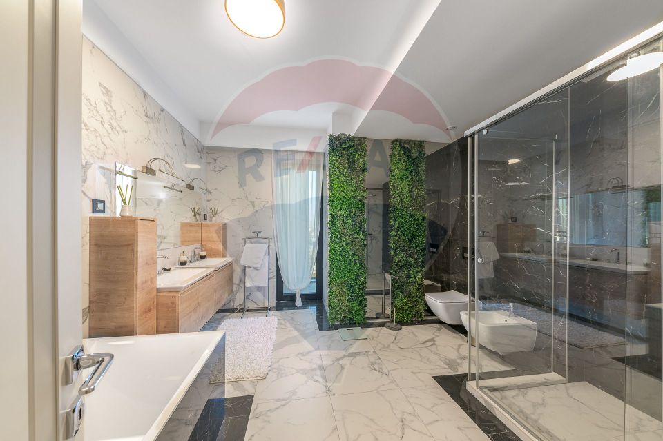 Penthouse with 6 rooms, 2 terraces, 3 parking lots Herastrau area