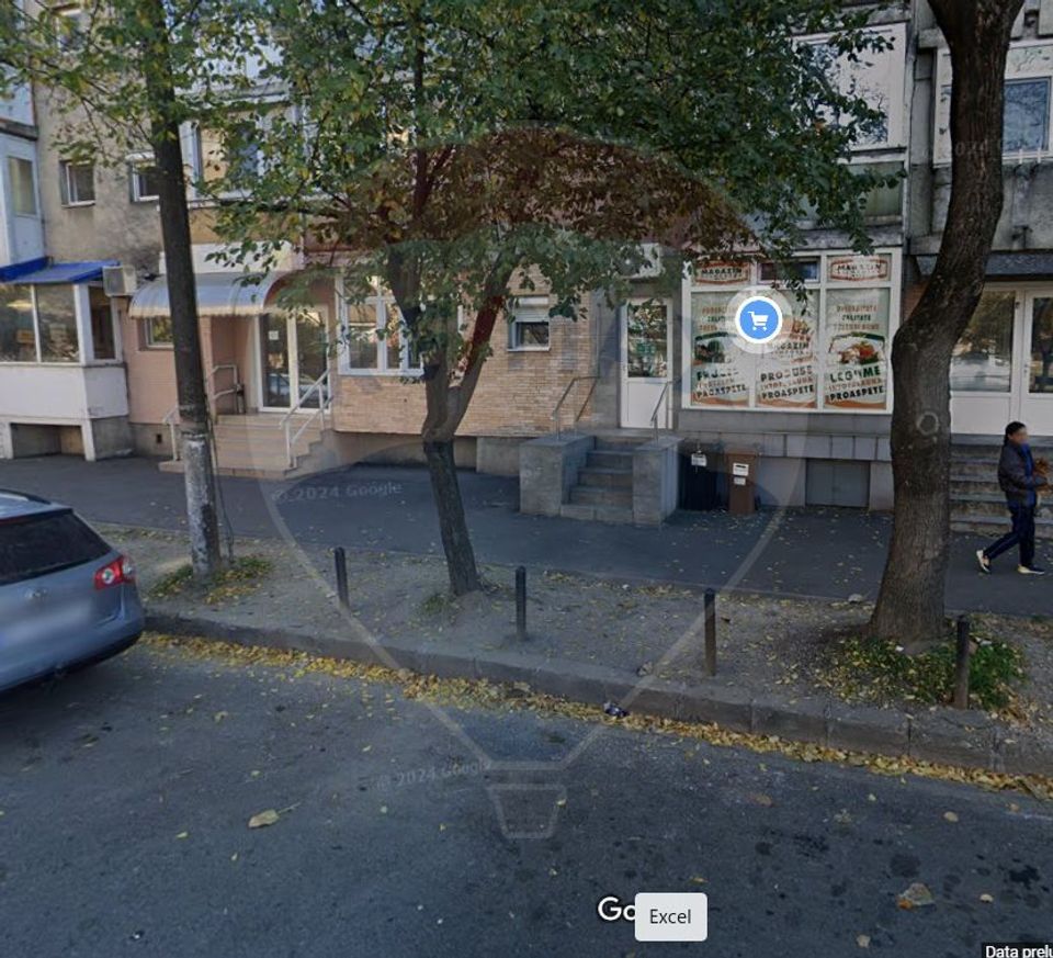 Spațiu comercial de închiriat, cu vad pietonal, str. Vlădeasa, Oradea