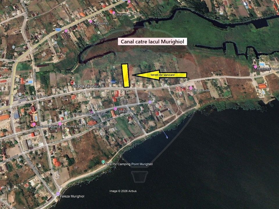 Land 1,746sqm Murighiol / Strada Fericirii