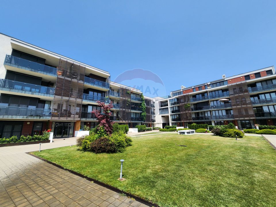 Baneasa Nordia Residence | 2 parcari | mobilat | gradina si lac