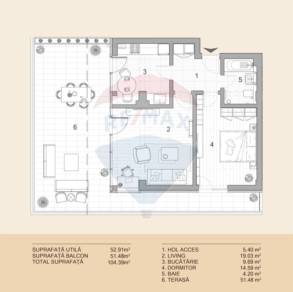 Apartament Premium, 2 Camere, de Vânzare, ULTRACENTRAL - IAȘI