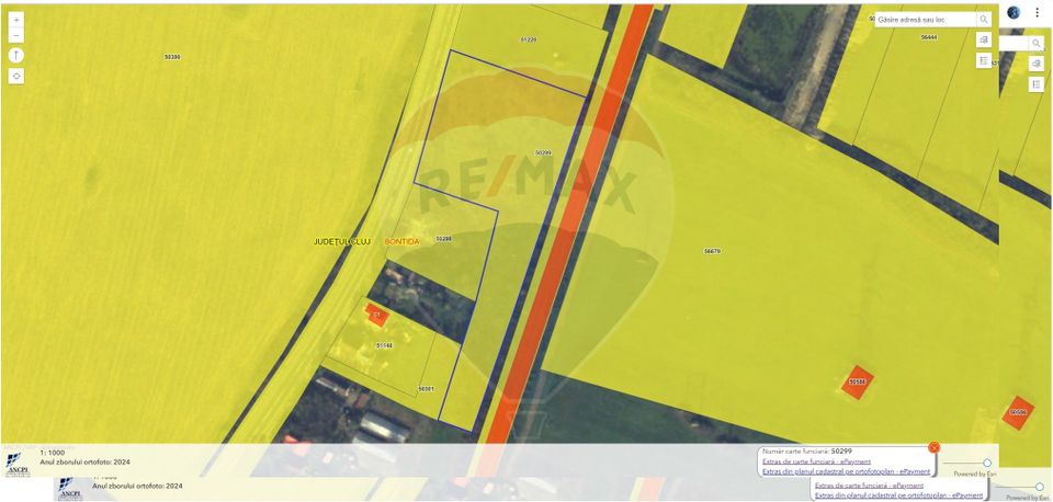 Land 10,641sqm Rascruci / Strada Principala