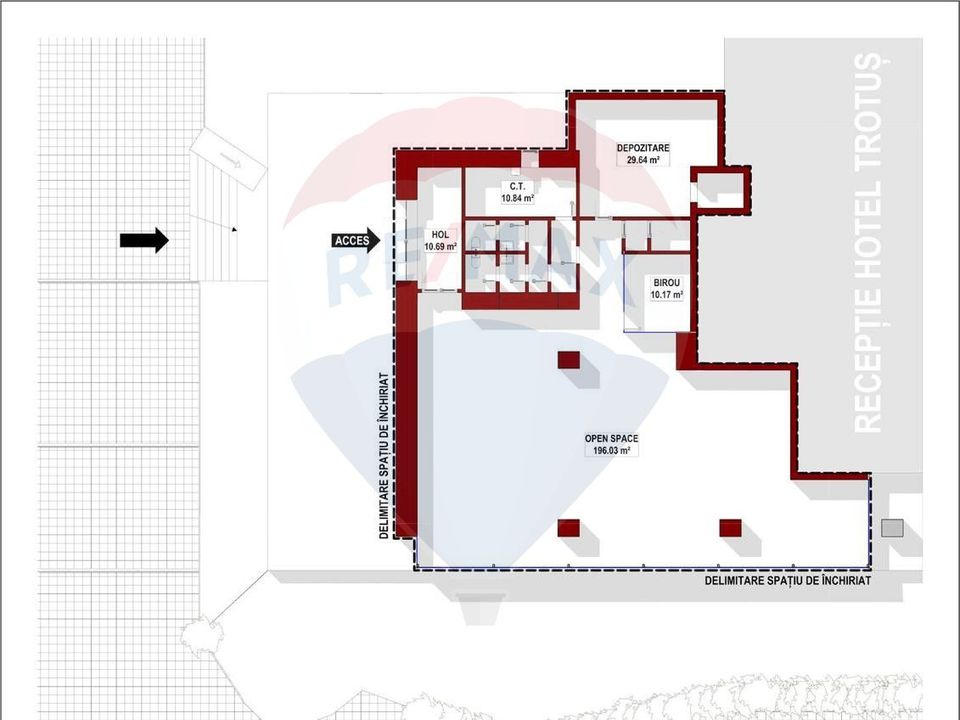 Oferta - Spatiu comercial de inchiriat in zona centrala a mun Onesti