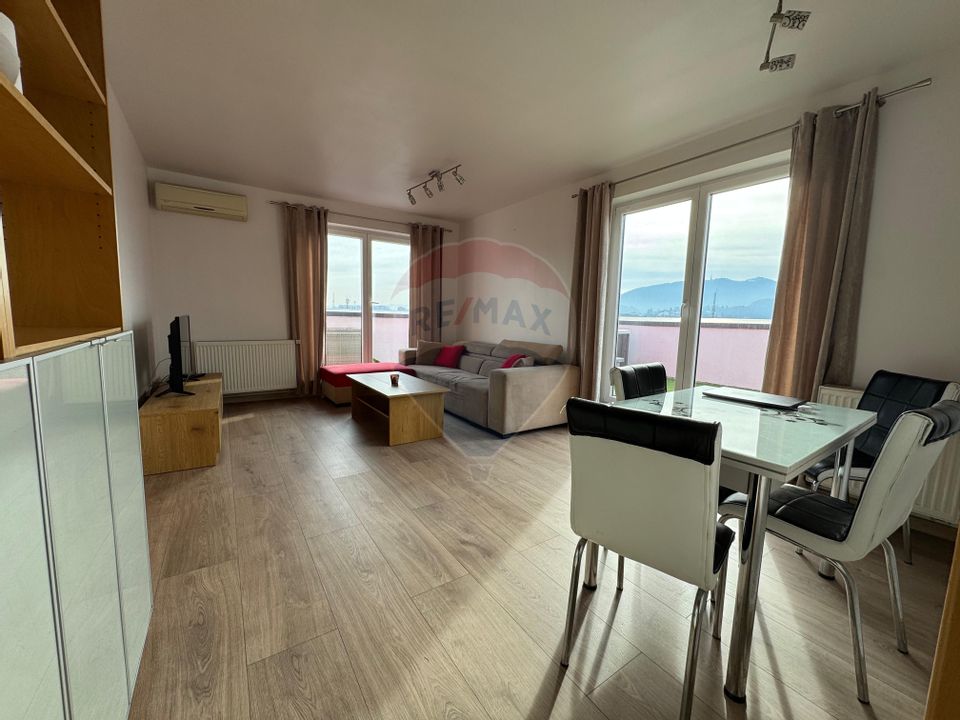 Penthouse Exclusiv-Vedere Superbă spre Munți, de INCHIRIAT