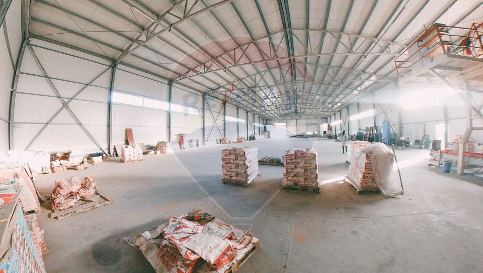 De Vanzare Afacere la cheie/Spatiu depozitare-Productie Tecuci-Matca
