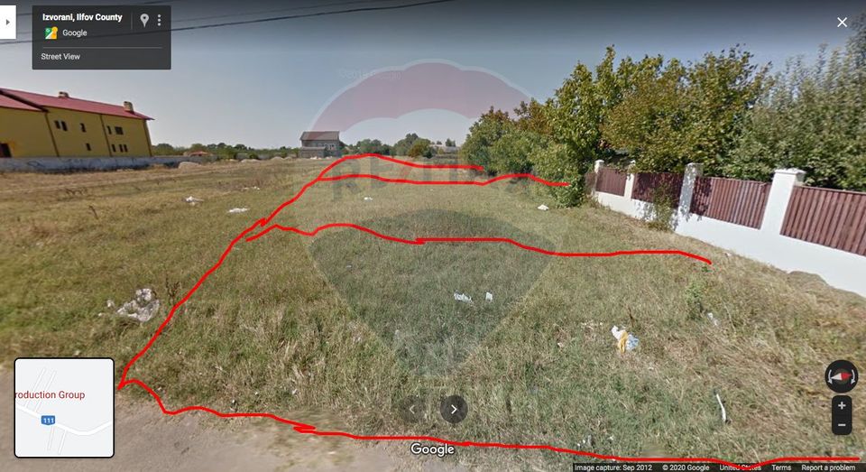 Vanzare teren Snagov - Izvorani, Strada Gradinarilor 48